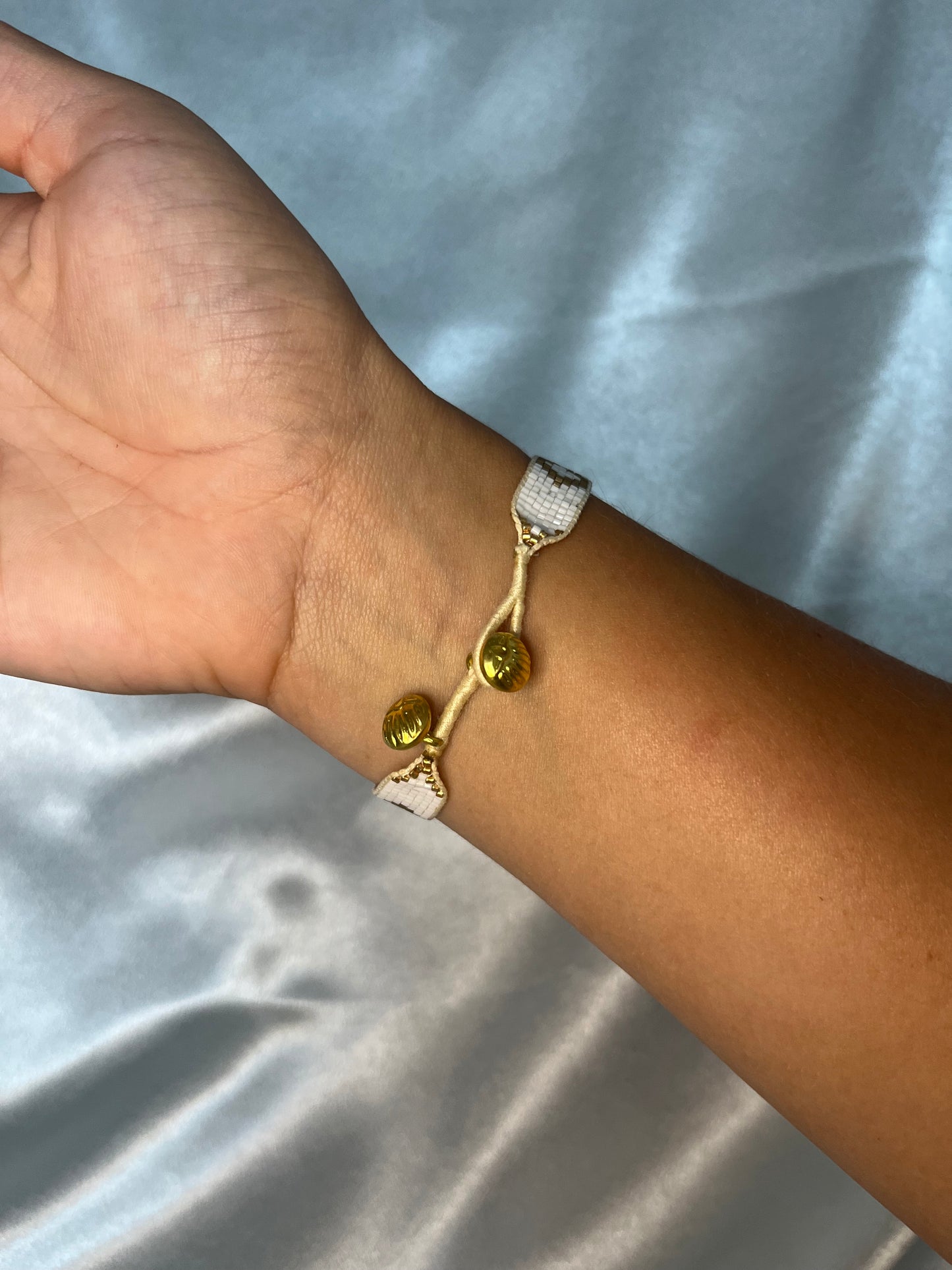 Bracelet perles tissées PERLA