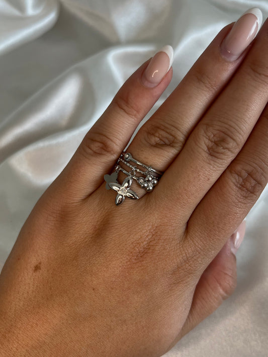 Bague breloques LÉONIE