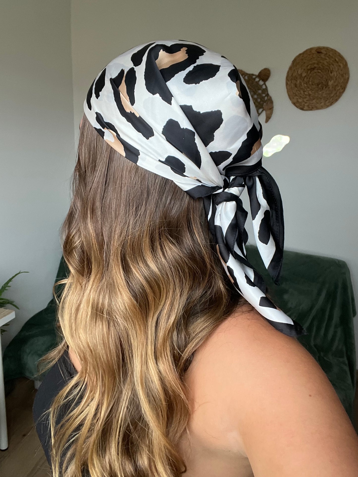 Foulard Satiné LÉOPARD