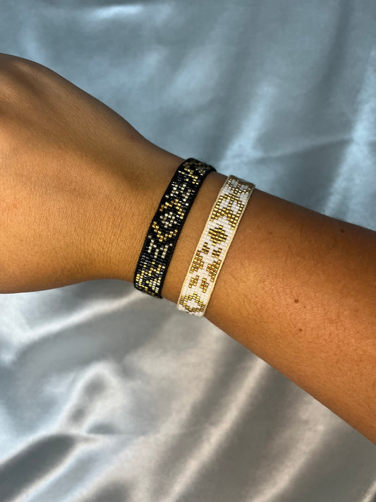 Bracelet perles tissées PERLA