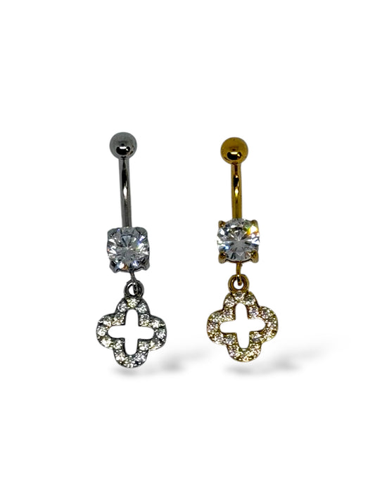 Piercing Nombril Trèfle