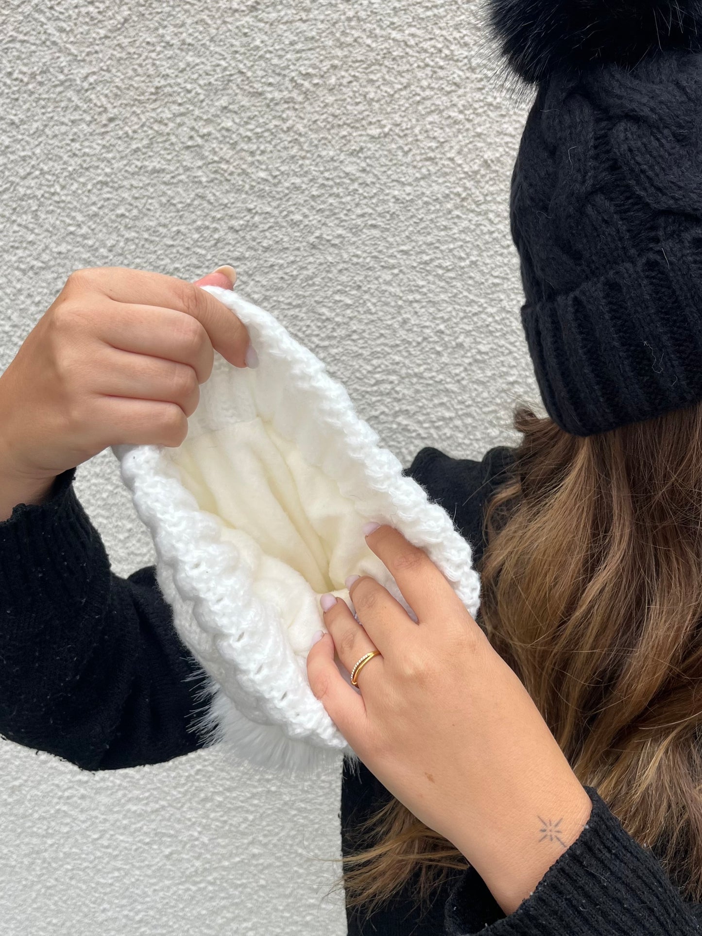 Bonnet Maille torsadée