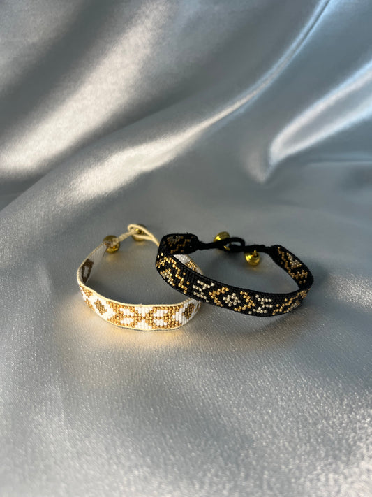 Bracelet perles tissées PERLA