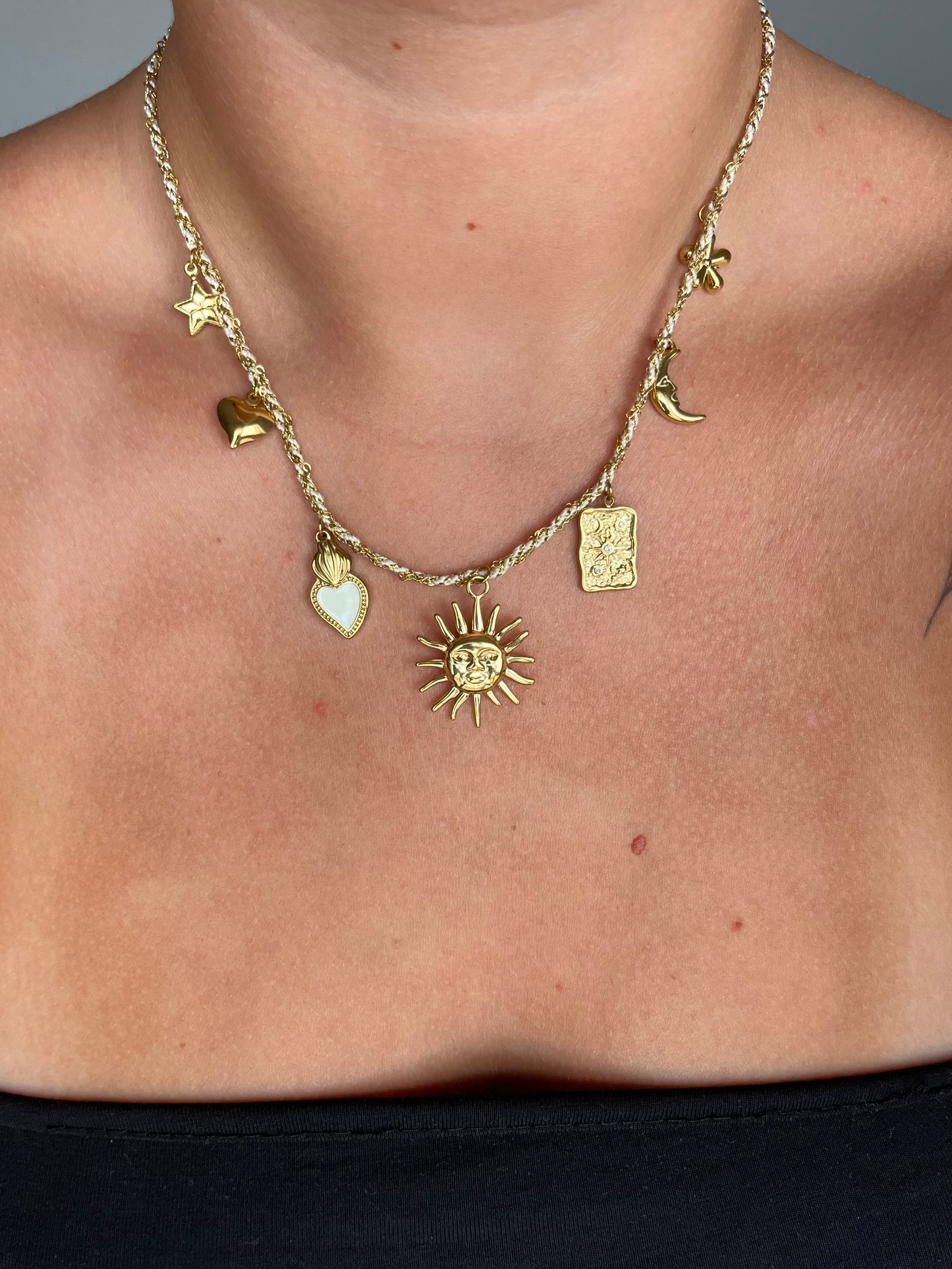 Pendentif SOLINE WHITE