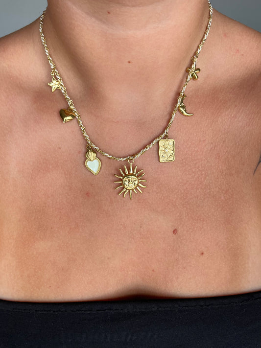 Pendentif SOLINE WHITE