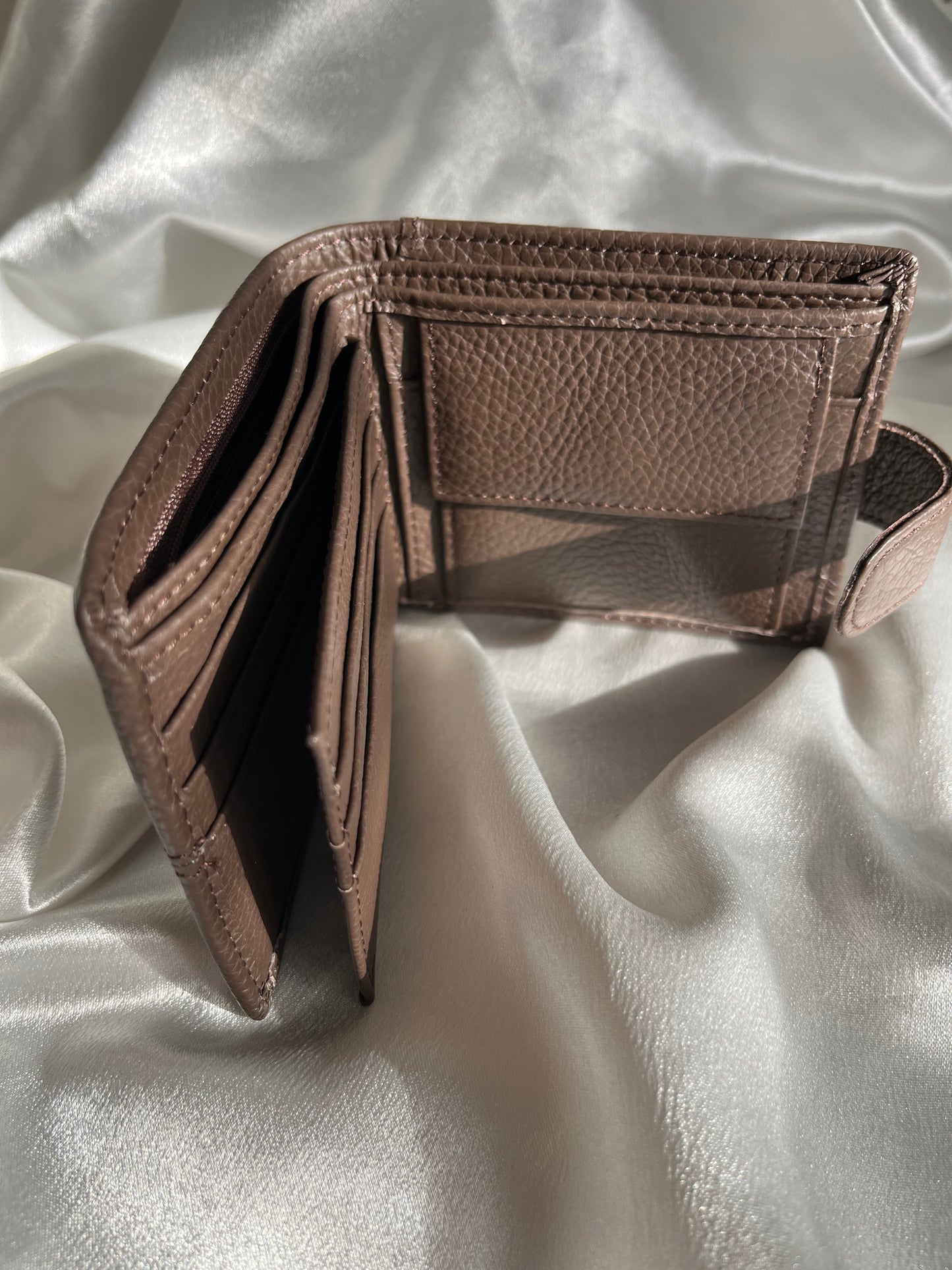 Portefeuille Marron glacé