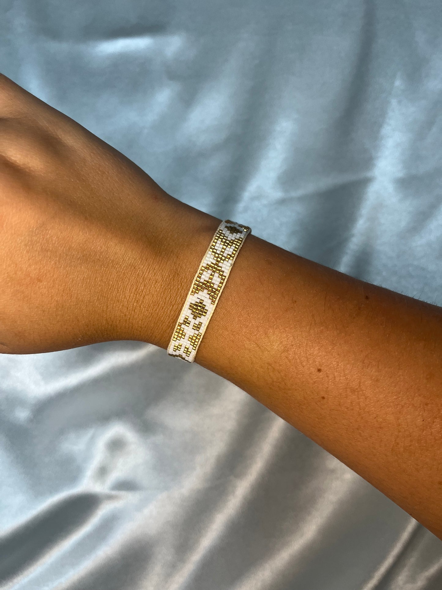 Bracelet perles tissées PERLA