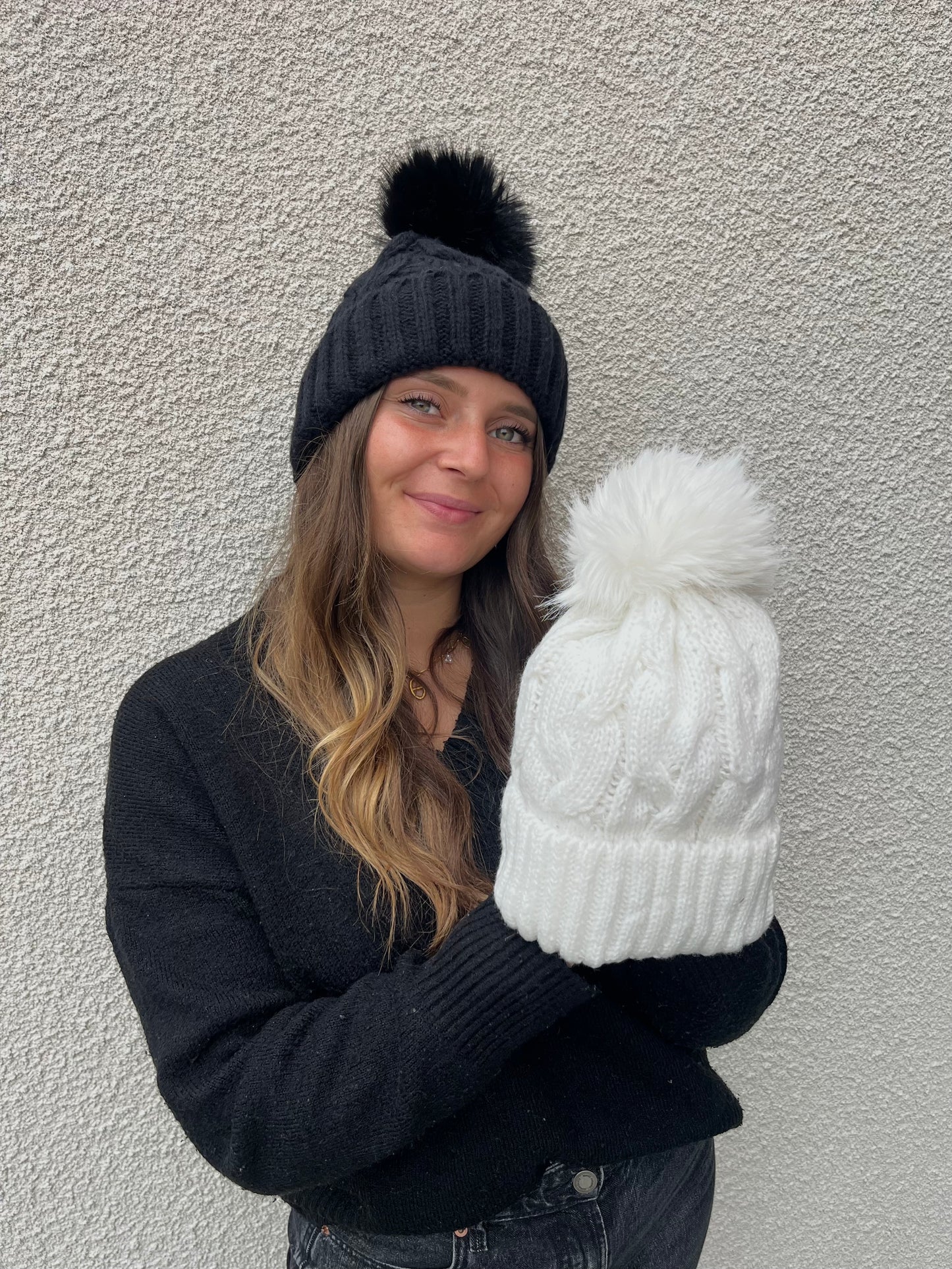 Bonnet Maille torsadée