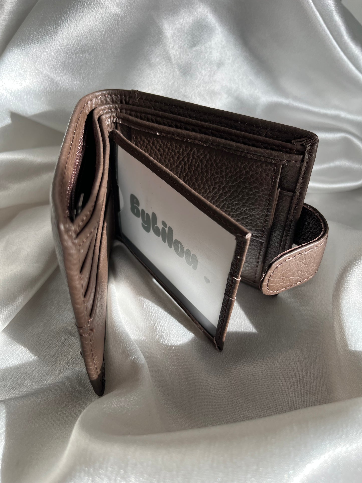 Portefeuille Marron glacé