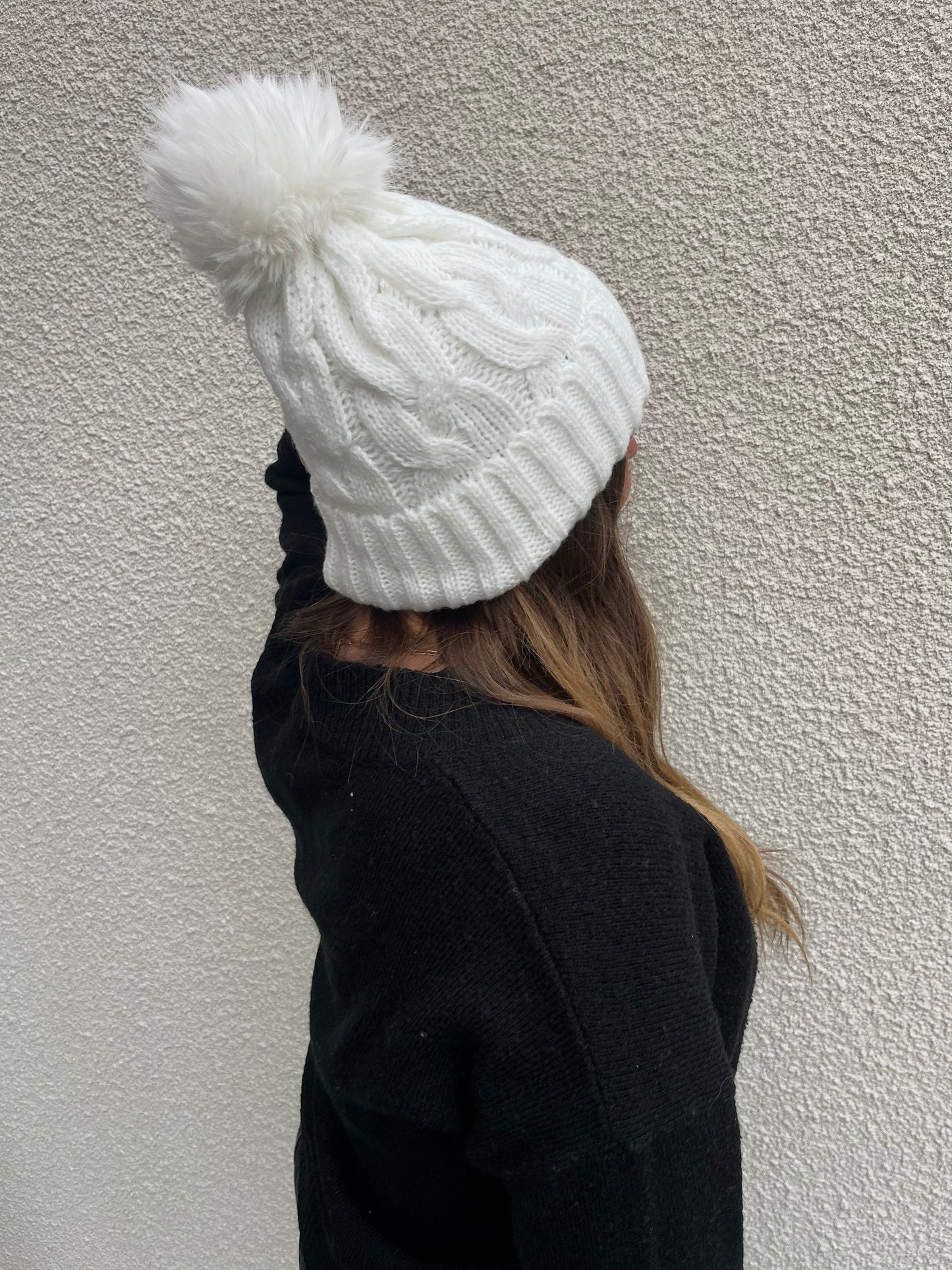 Bonnet Maille torsadée