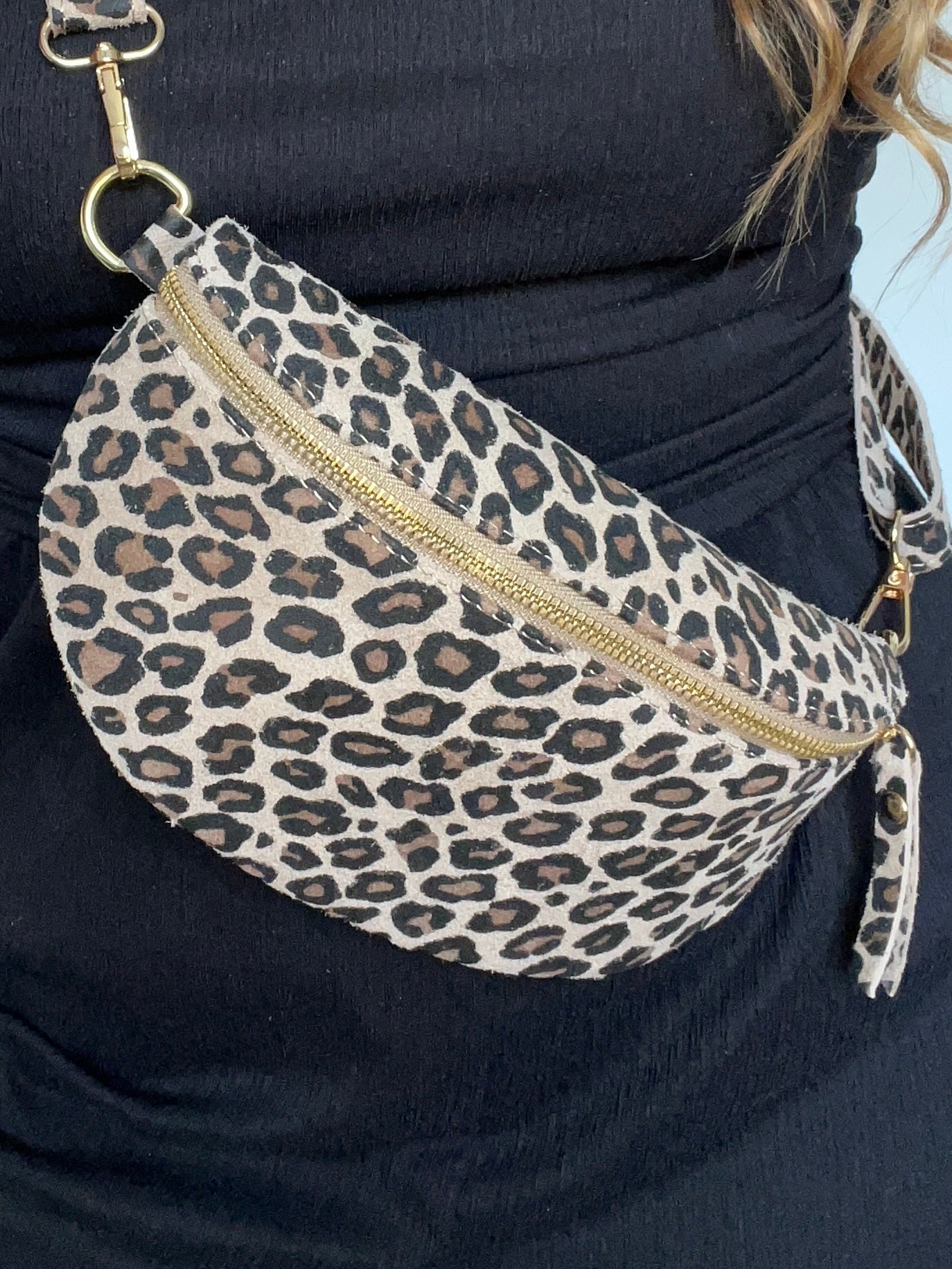 Banane 100% Cuir Nubuck