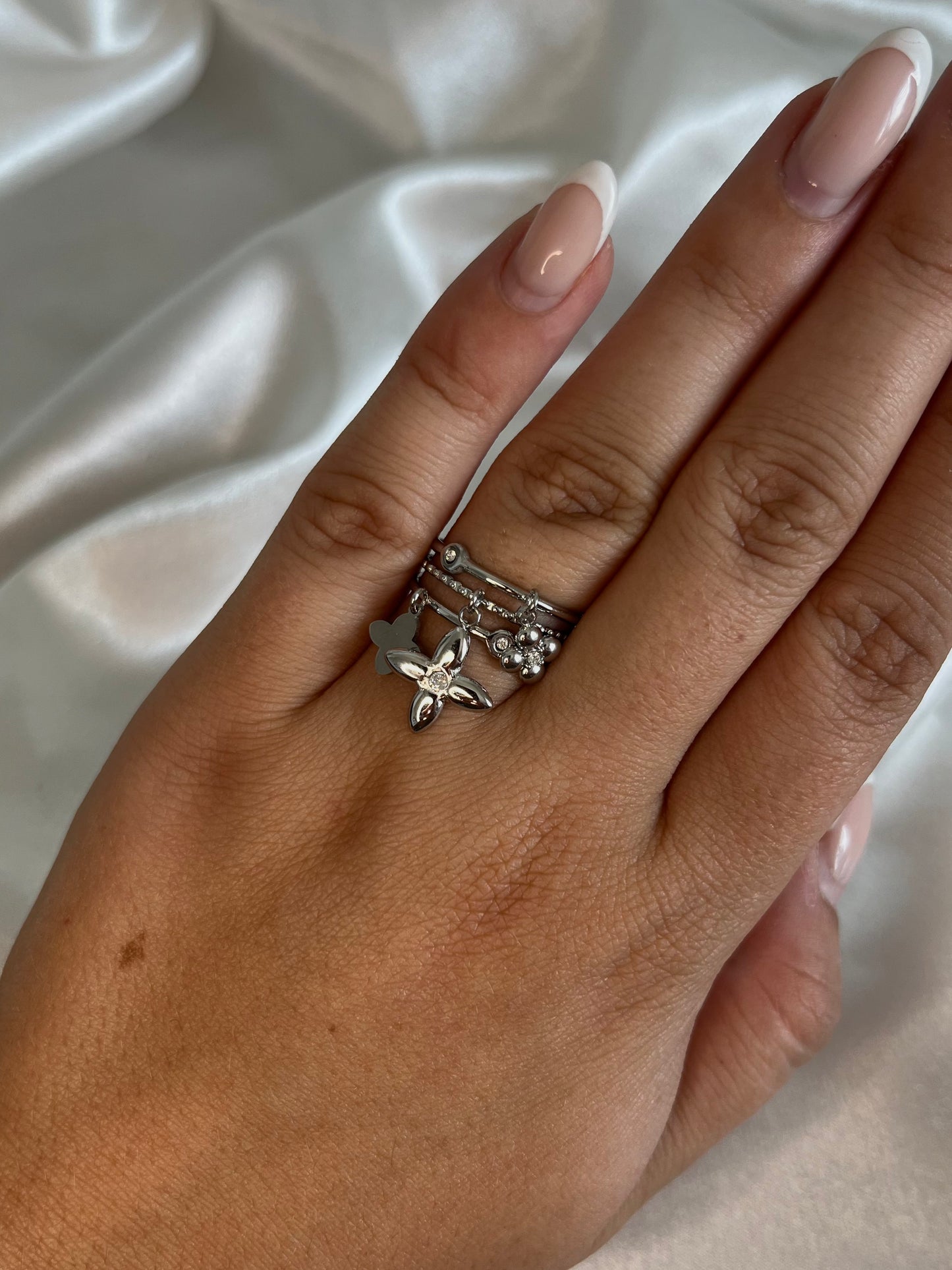 Bague breloques LÉONIE