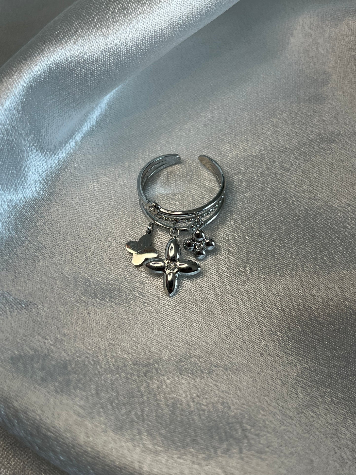 Bague breloques LÉONIE