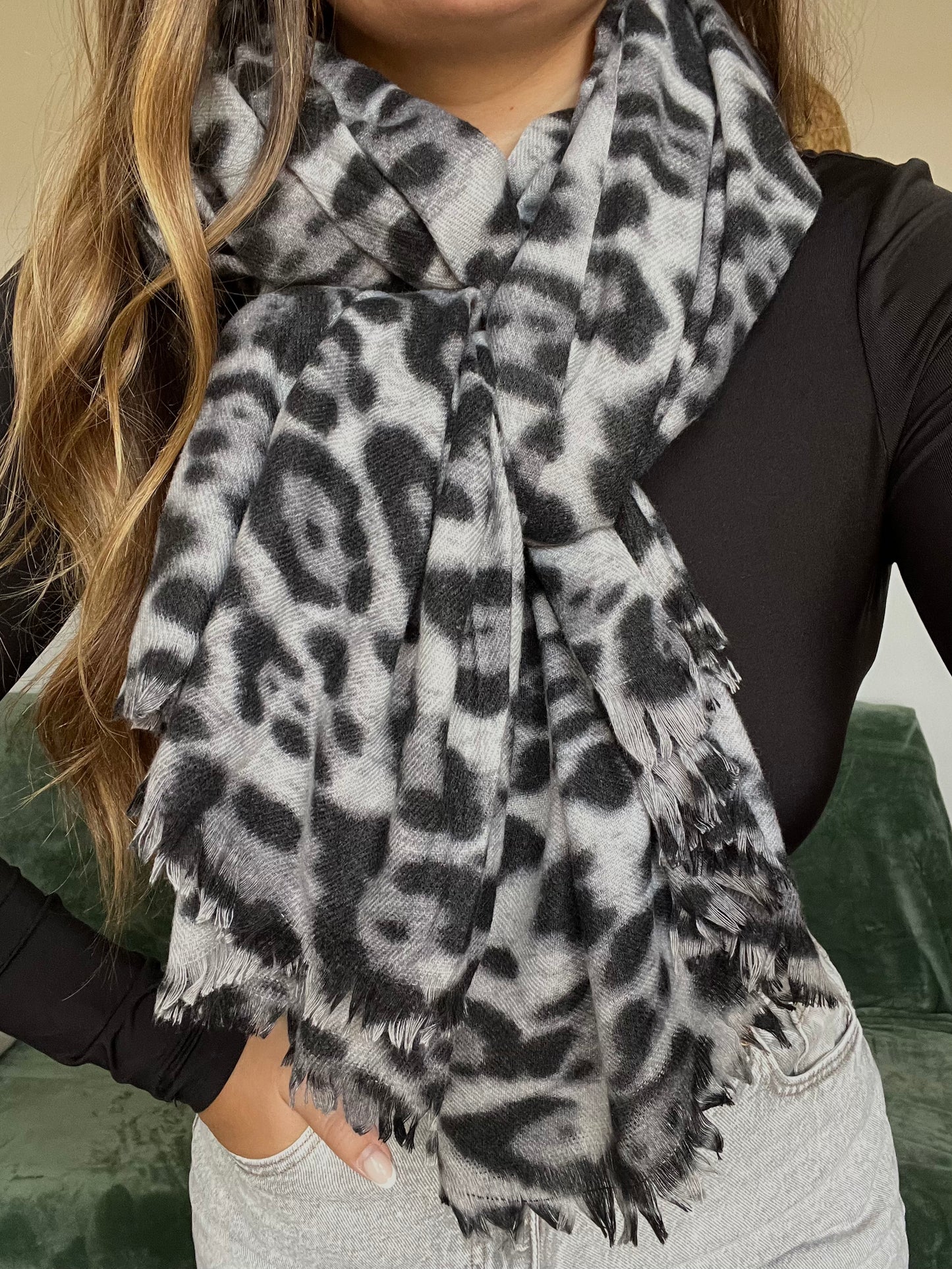 Écharpe Léopard - 3 COLORIS