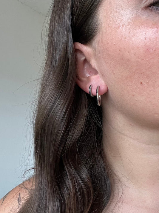 Mini Créoles Argenté