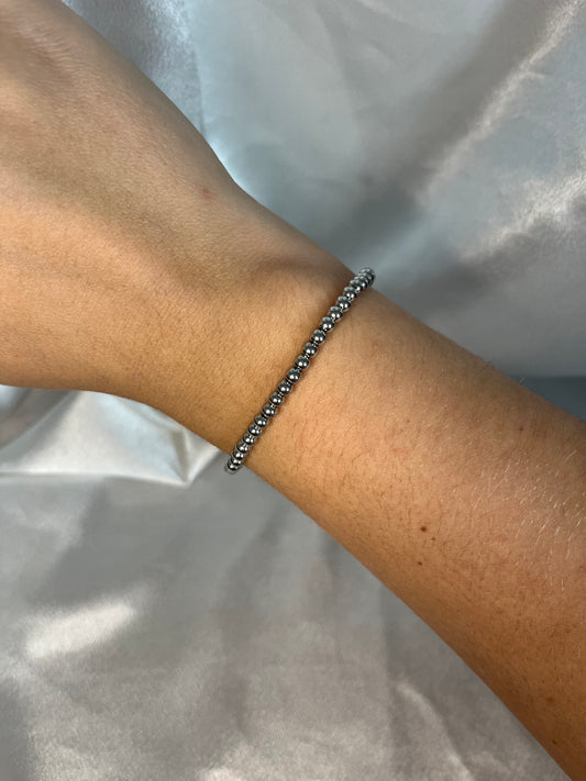 Bracelet Perles Fines SILVER